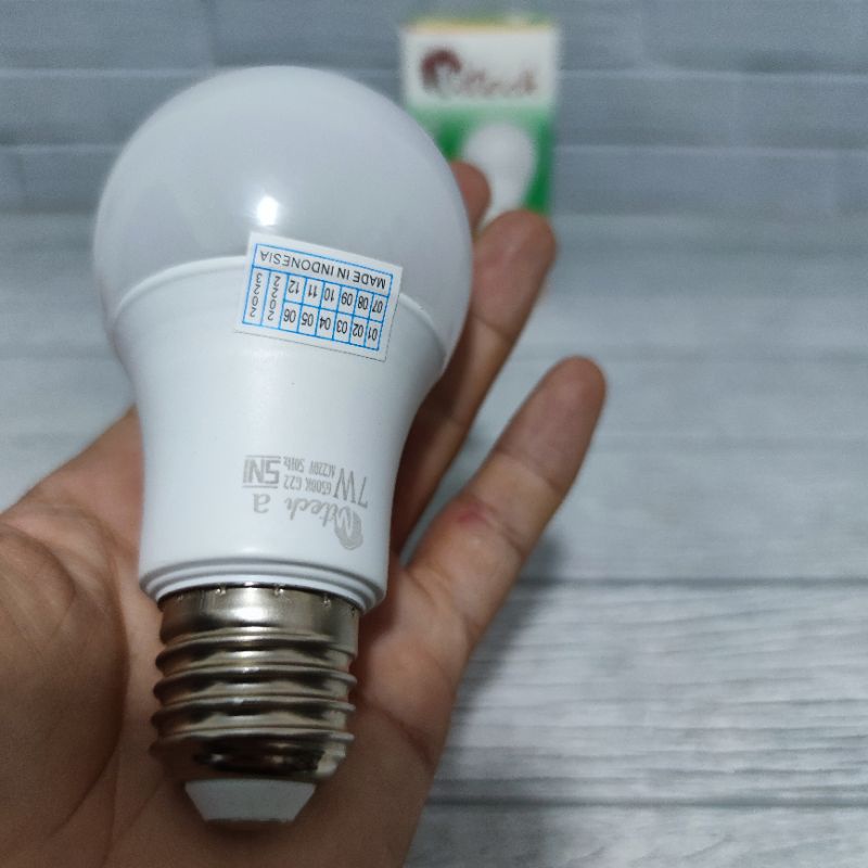 MITECH PLATINUM LAMPU LED A BULB 7W 7 WATT SNI