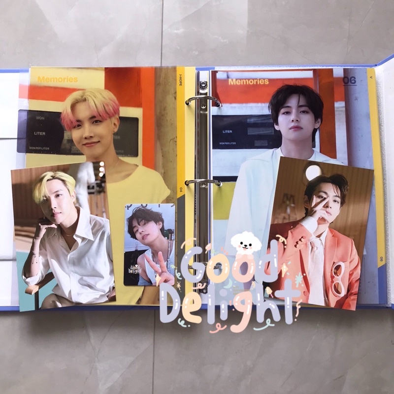 RPC TAEHYUNG V MEMORIES 2021 BTS DVD SHARING RANDOM PHOTOCARD PC