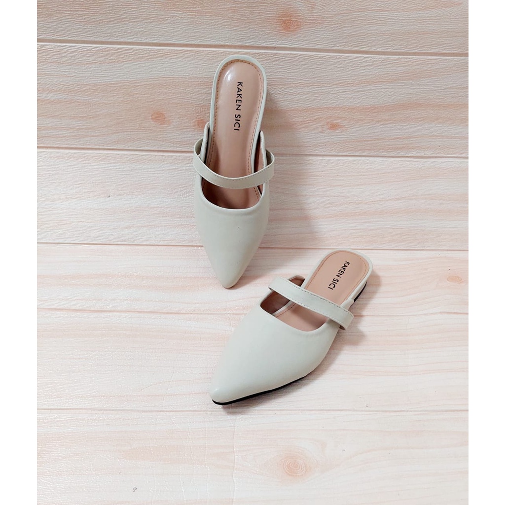 TERBARU KAKEN SICI - slowly sandal mules hak 2 cm