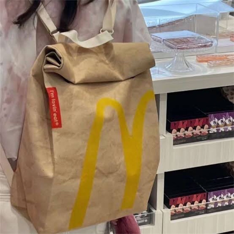 Tas Ransel McDonald Mcd lucu banget bkk