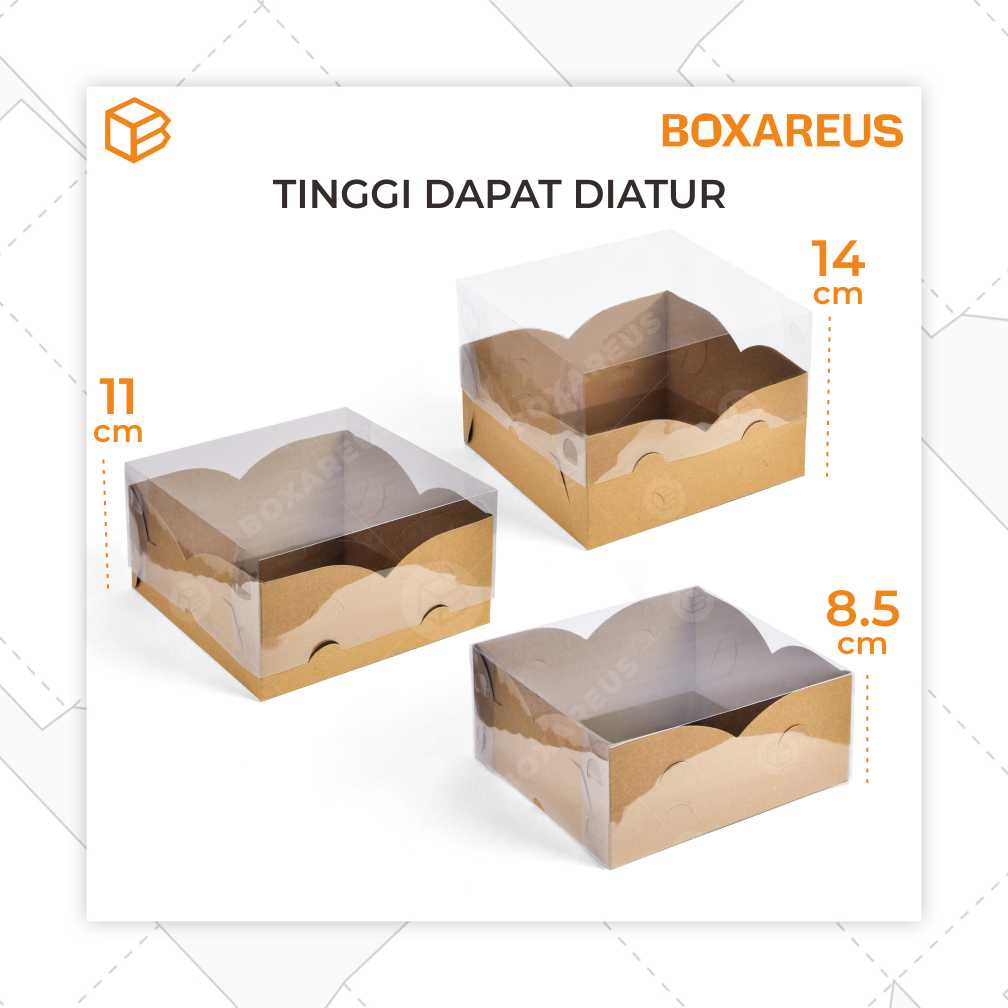 Cake Box Hampers Imlek Kotak Kue CNY Dus Cookies Packaging Kemasan | AHBX 20