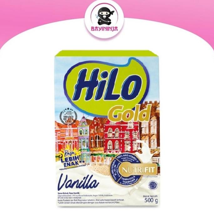 

[ COD ] HILO Gold Vanilla Susu Box 500 g