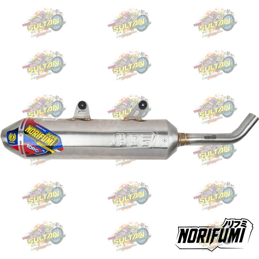 KNALPOT SLIP ON TORC NORIFUMI ORIGINAL KTM HUSQVARNA 2 TAK 250 CC - 300 CC 2017 - 2019