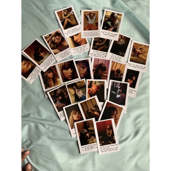 TAYLOR SWIFT MIDNIGHTS POLLAROID - POLLAROID TAYLOR SWIFT MIDNIGHTS - MIDNIGHTS ALBUM - POLLAROID LY