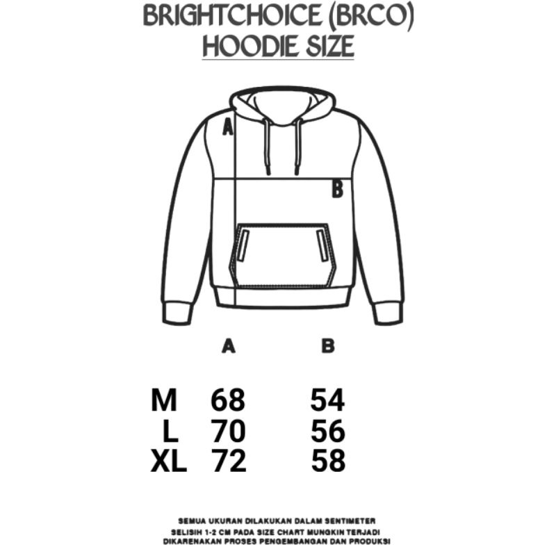 Hoodie Polos Brand Orginal BRCO Termurah Unisex