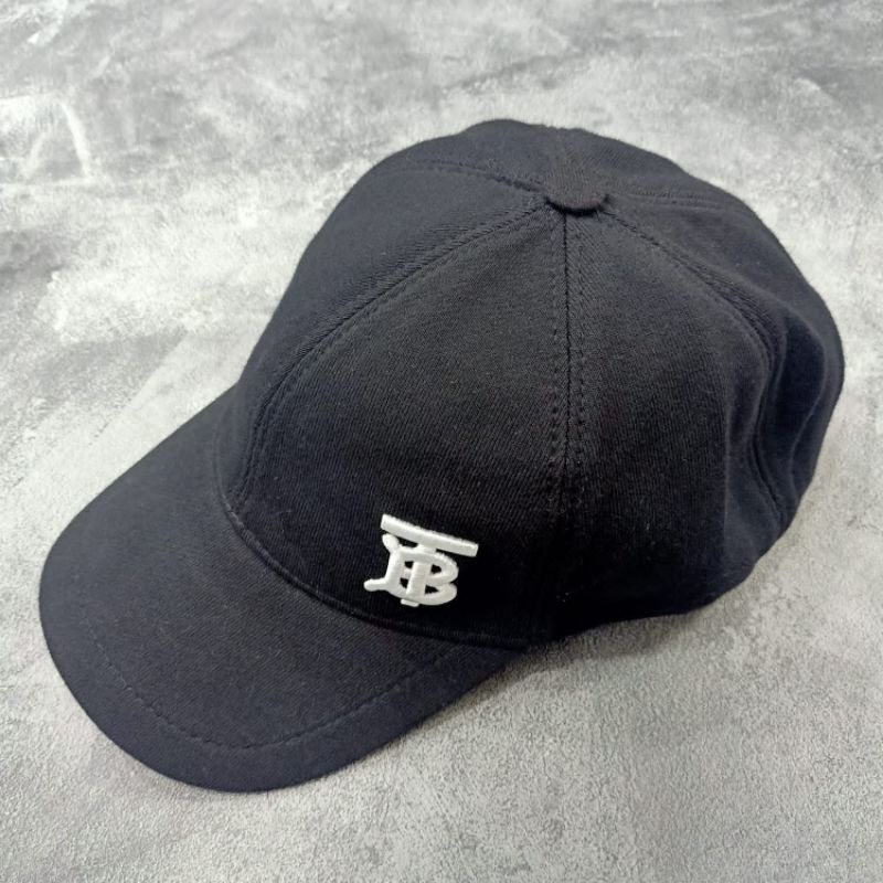 Topi Burberry TB Baseball Topi Premium impor