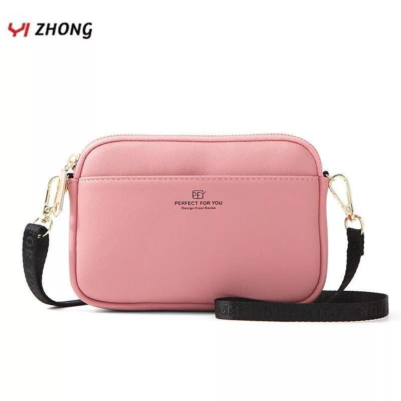 Medan Termurah KD047 Kim tas selempang wanita polos warna slingbag wanita