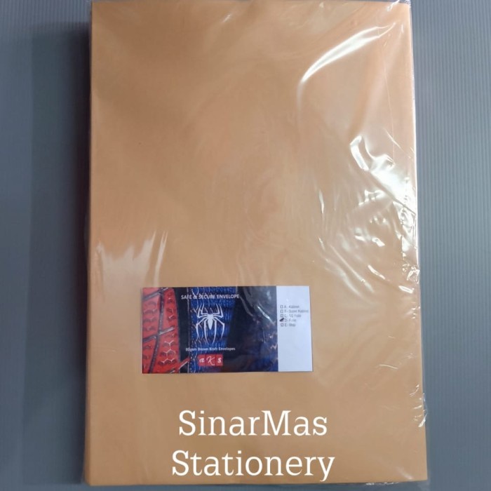 

Diskon Amplop Coklat Polos Folio - Amplop Coklat F4 Terbatas