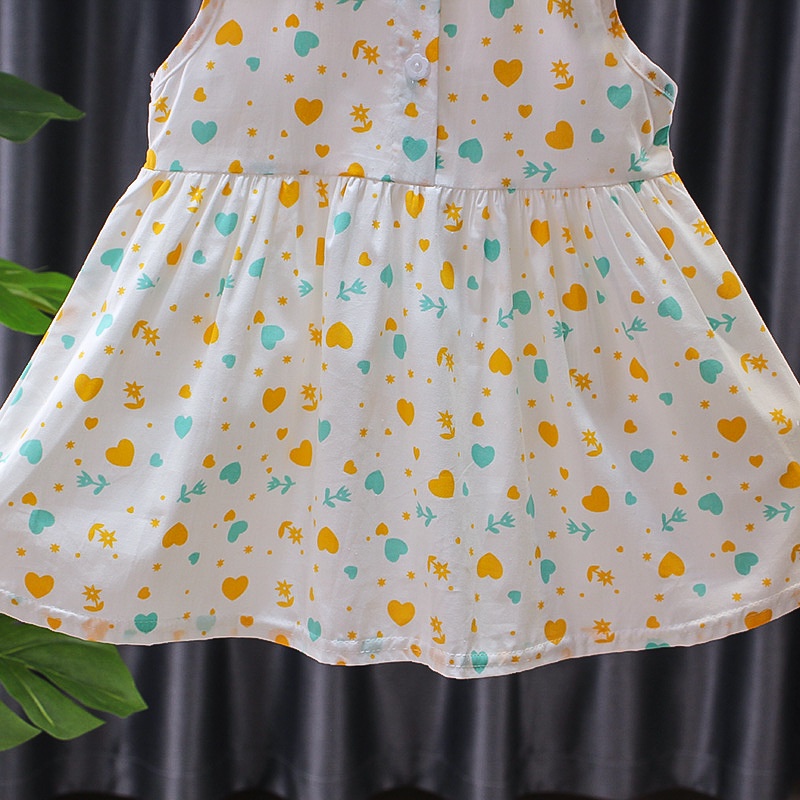 Cherry COD Dress Anak Perempuan Import / Baju Anak Perempuan / Gaun Anak D01