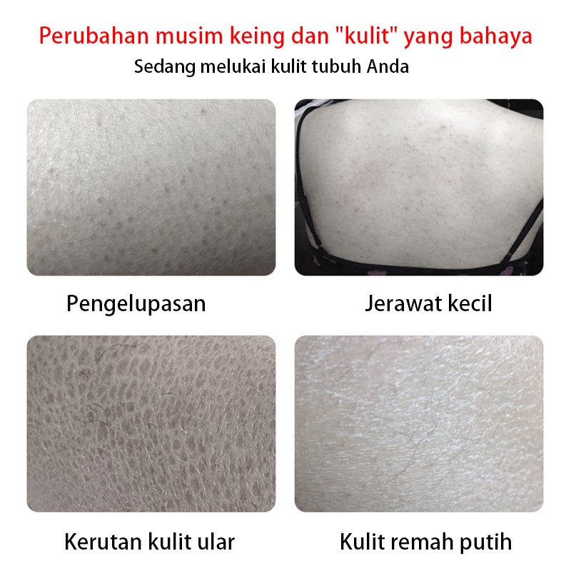 Lotion tubuh pemutih Niacinamide Lotion perawatan tubuh pelembab perawat tubuh halus nyaman lembab