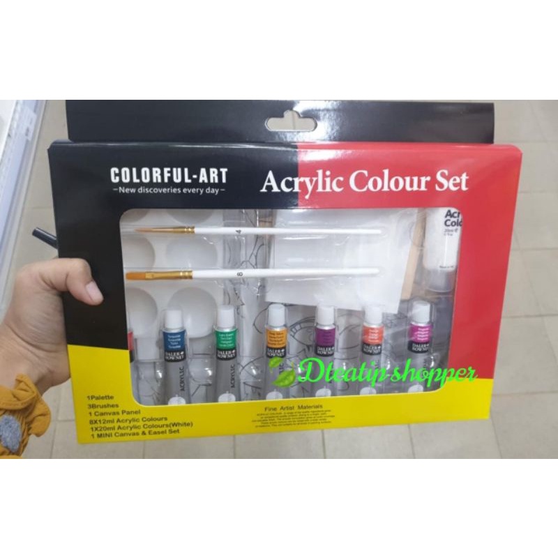 

Acrylic colour set