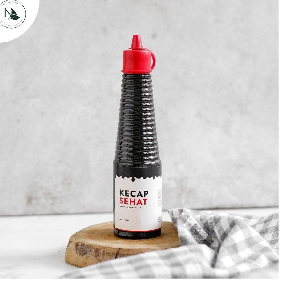 

TrcX3j3I--Nature's Market Healthy Soy Sauce / Kecap Manis Sehat 180ml