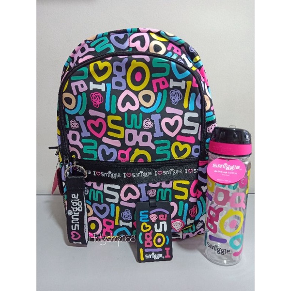 Tas ransel smiggle/I love smiggle