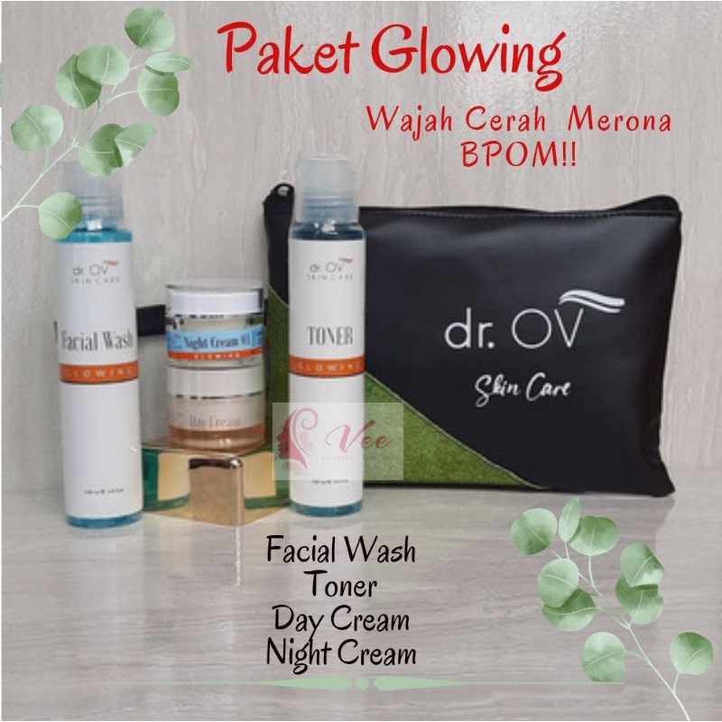Cream dr. OV Paket Glowing, BPOM, Original 100%, Ready