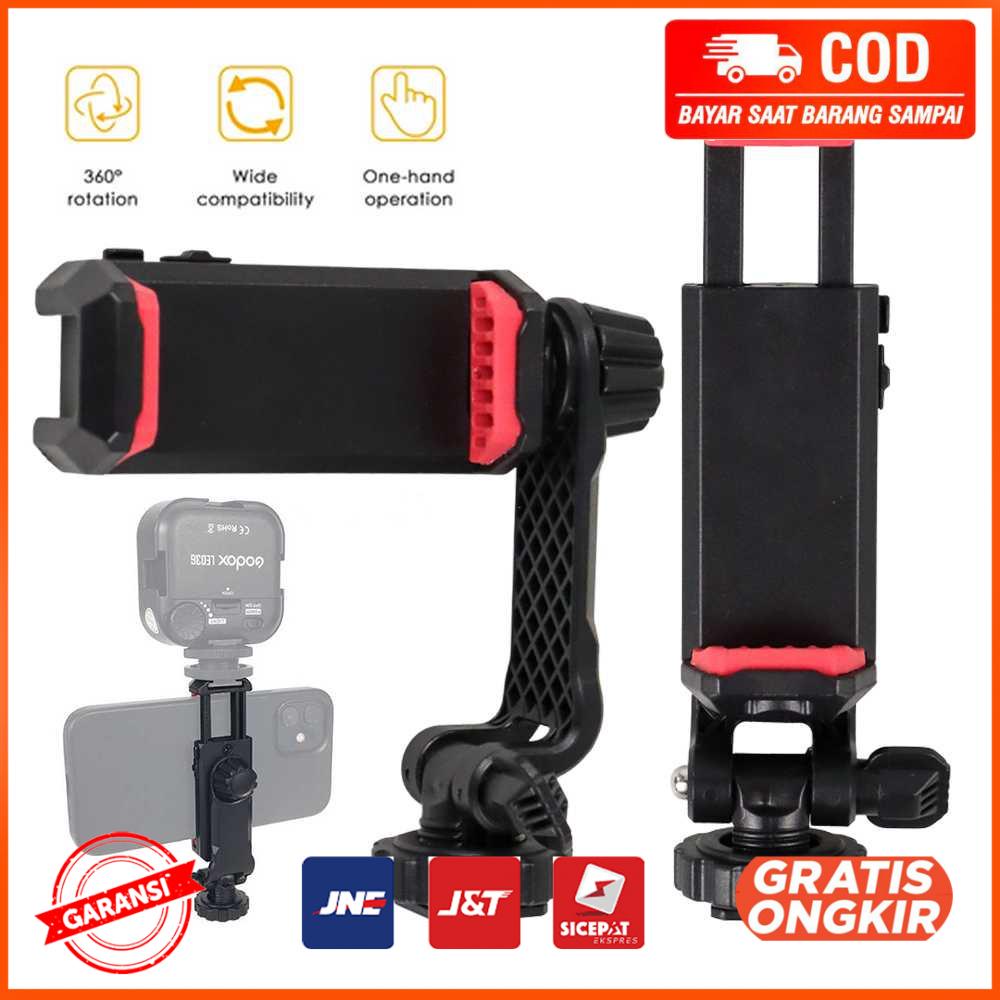 Smartphone Holder Clip Bracket Mount Tripod Monopod XJ 14