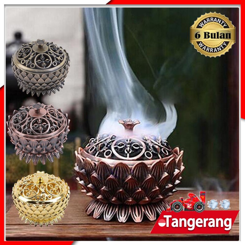 Tempat Bakar Dupa Lotus Mabkhara / Pembakar Dupa Lotus / Tempat Pembakar Dupa Lotus