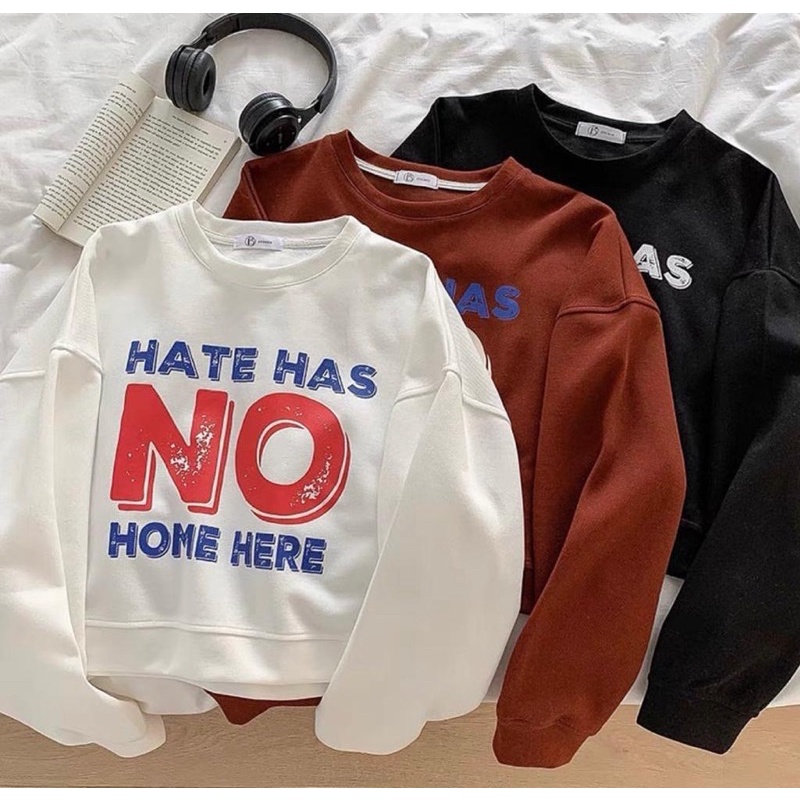 NO CROP SWEATER WANITA KOREAN | BASIC SWEATER