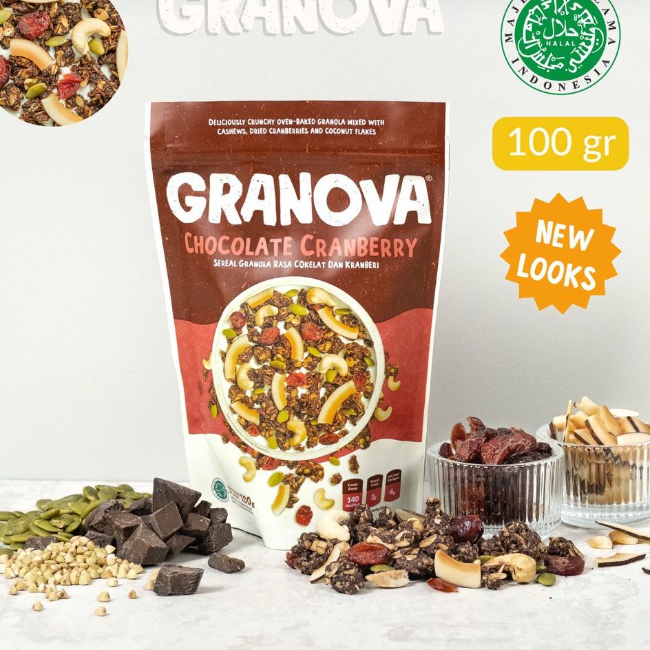 

Flash Sale--Granova Granola Chocolate Cranberry 100 gr