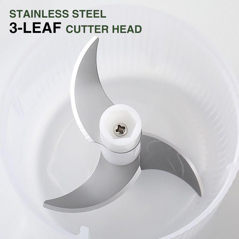 Blender Portabel Elektrik Tanpa Kabel / Mini Chopper 300 ml blender mini penggiling bumbu dan daging VIPOO V-3022