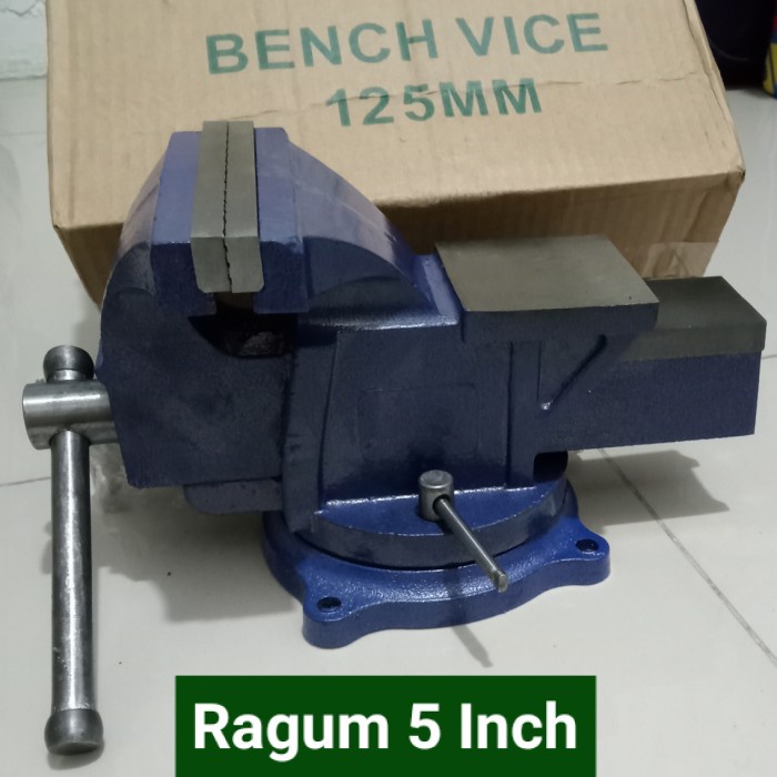 Ragum Catok 5" - Ragum Meja 5 Inch - Catok Paron 5" - Ragum Duduk 5"