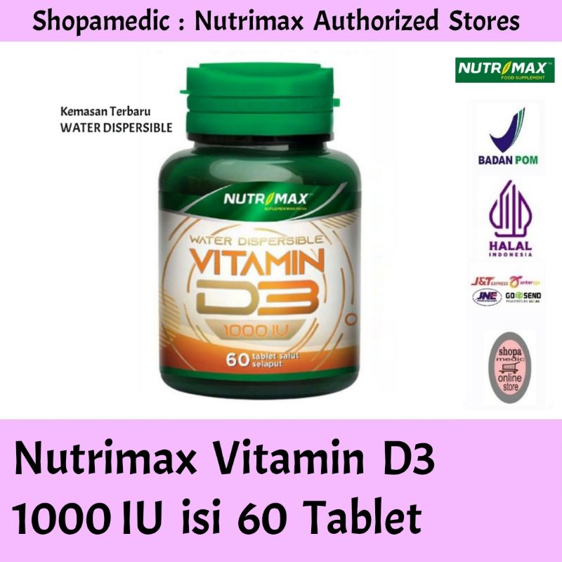 Nutrimax Vitamin D3 1000 IU