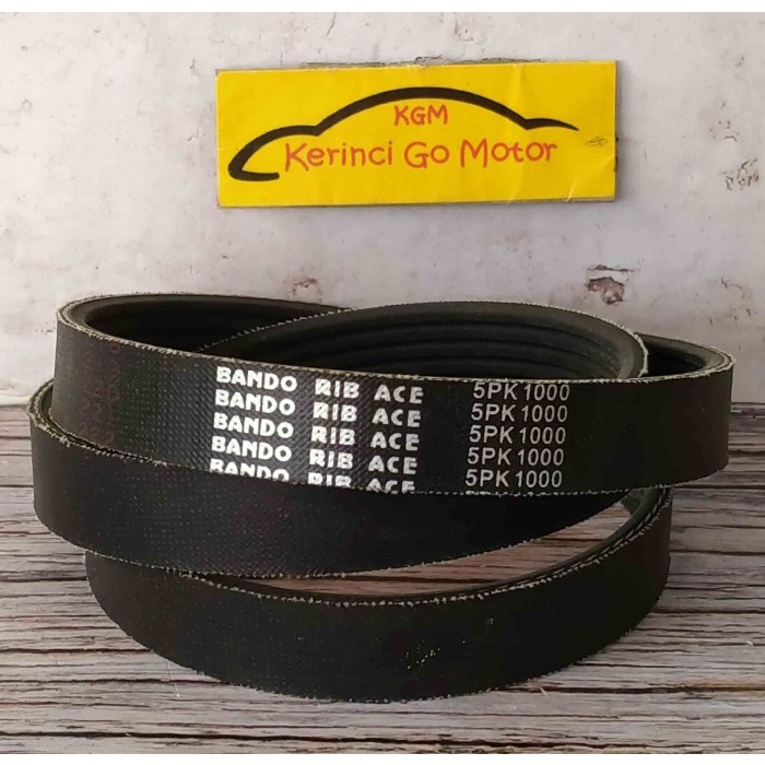 BANDO VAN BELT 5PK 1000 RIB BELT TALI KIPAS 5PK-1000 FAN BELT ALUR