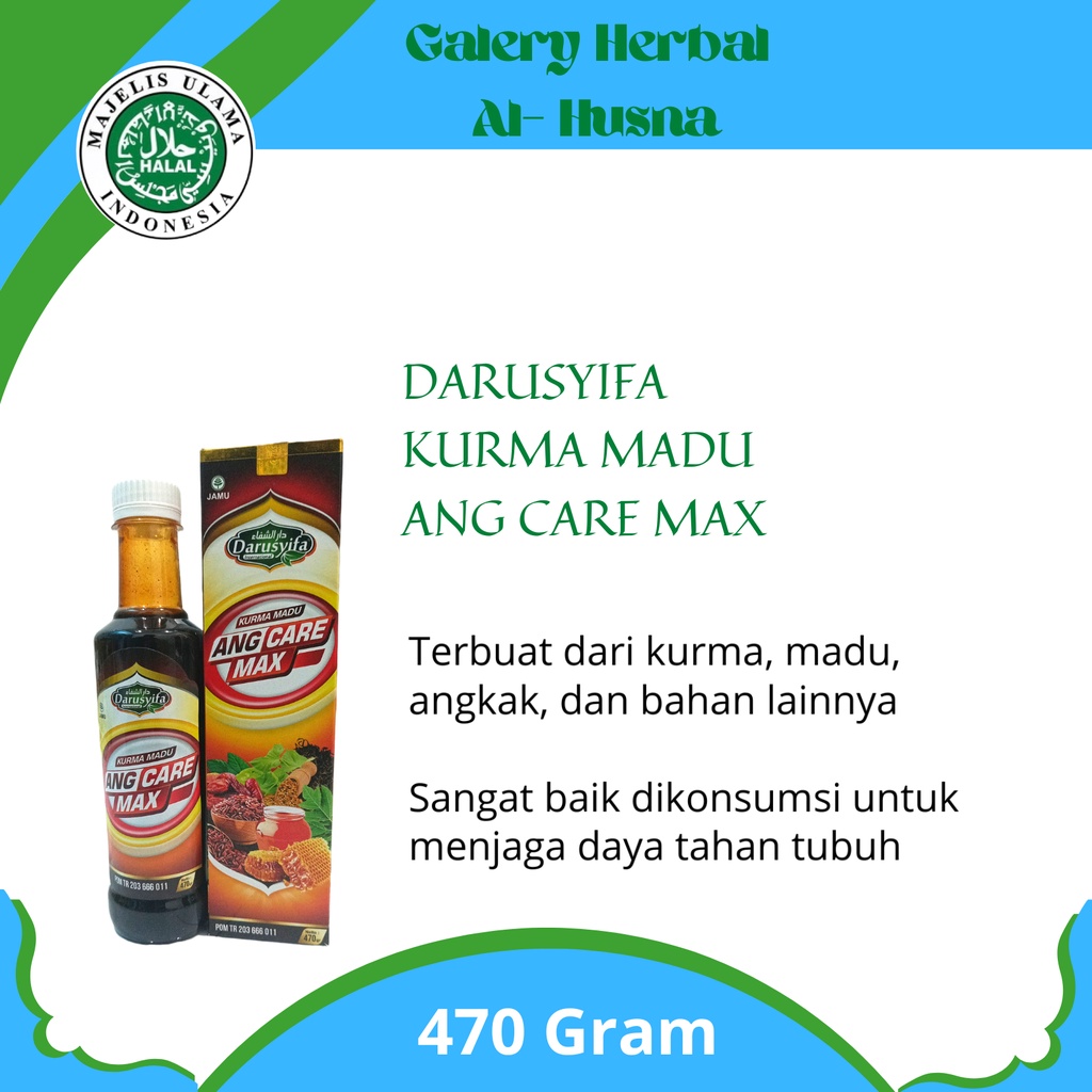 Kurma Madu AngCare Max Darusyifa DBD Trombosit 470gr