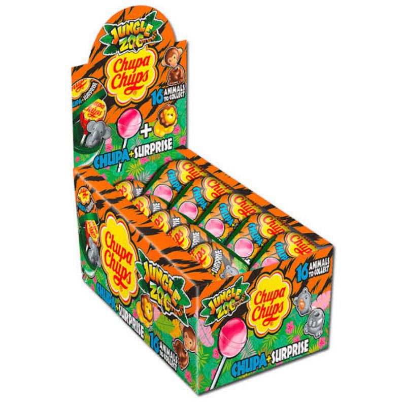 CHUPA CHUPS JUNGLE ZOO SURPRISE BOX