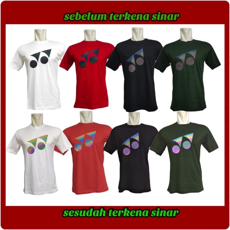 Kaos Baju Oblong Badminton YY Cotton Combed Murah / Atasan Katun / Kaos Couple / Kaos Custom / Sport collection Jakarta