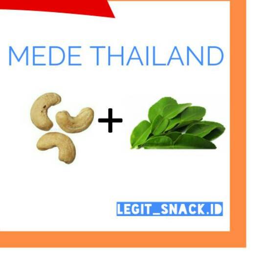 

BAYAR DITEMPAT✔️Kacang Mede Thailand Pedas 1 Kg / Mete Pedes Daun Jeruk|KD7