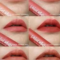 Hemat Keras--new cod murah ori Lip mousse wardah colorfit lip velvet wardah matte Lipcream velvet ma