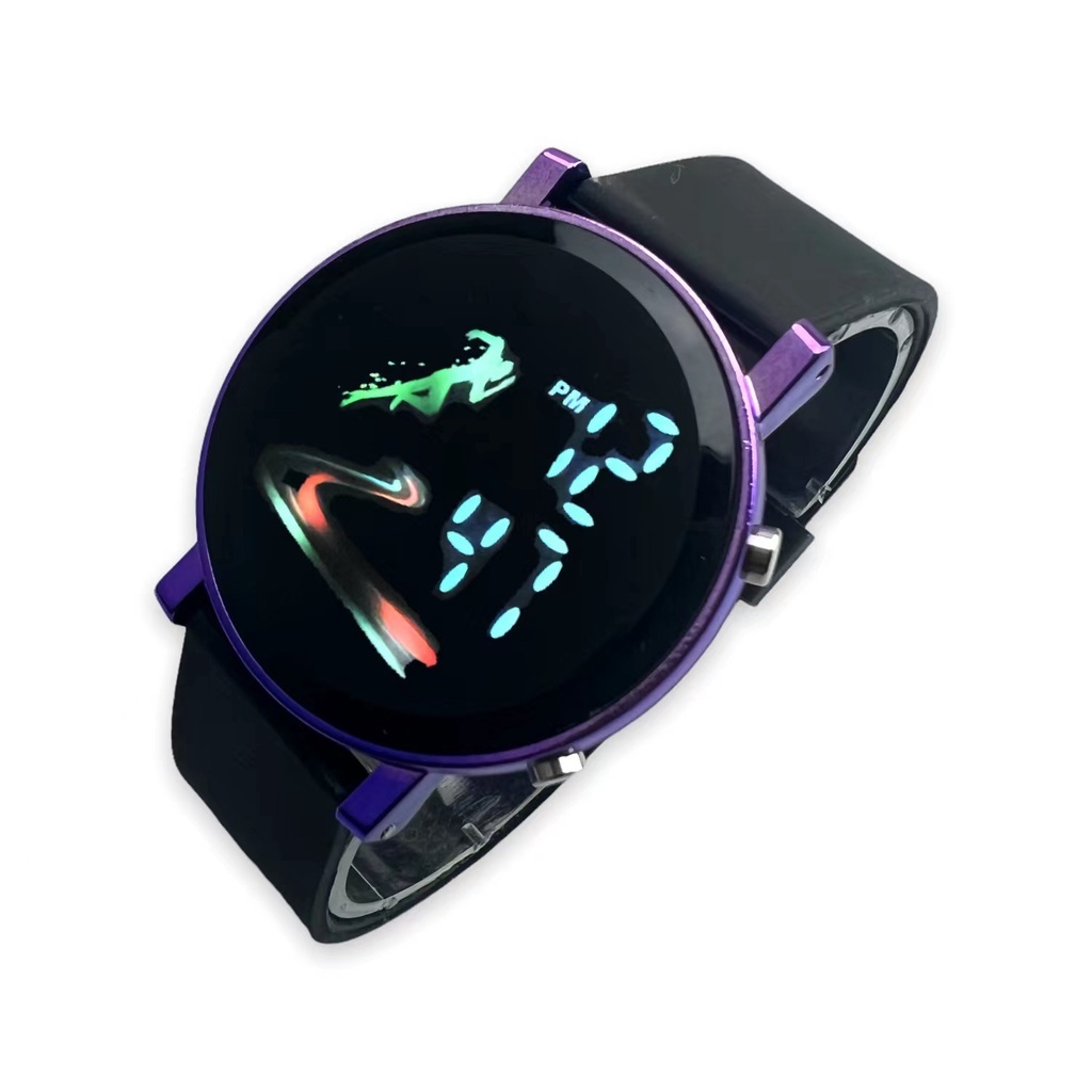 [DGS] COD✅ Jam Tangan Wanita Pria Digital Rubber Anti Air LED Watch Electronic Fashion Harga Grosir S1216