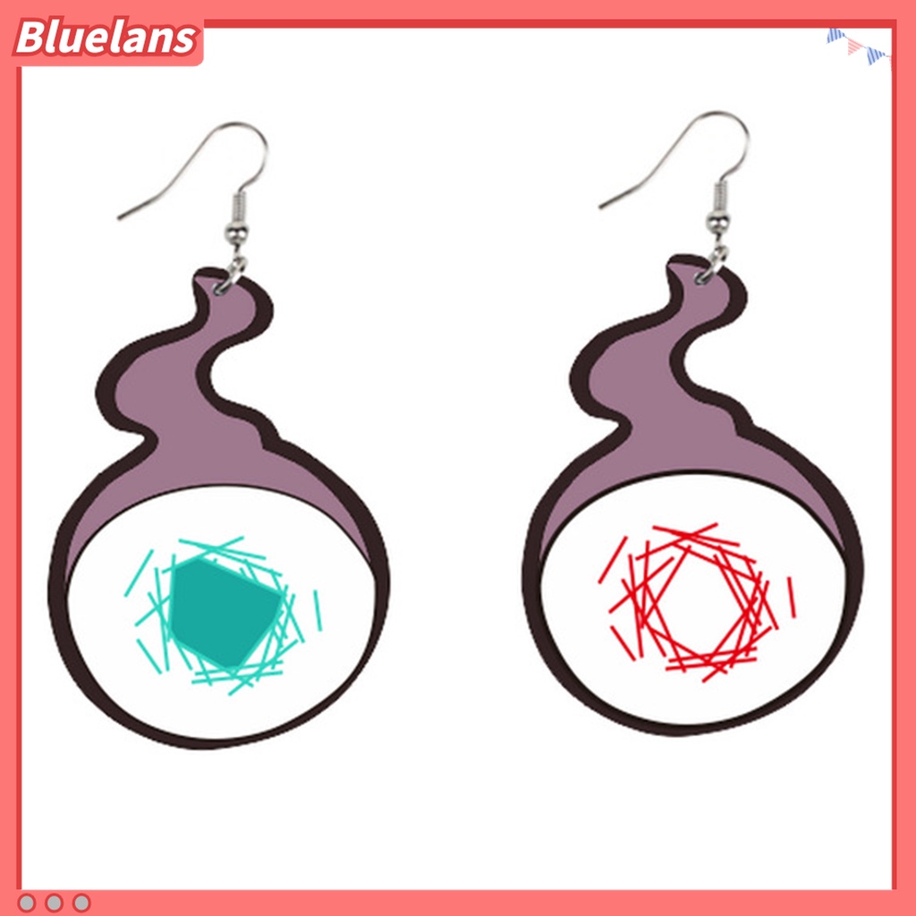 1 Pasang Anting Kait Desain Anime Toilet Bound Hanako Kun Bahan Akrilik Untuk Kostum Cosplay