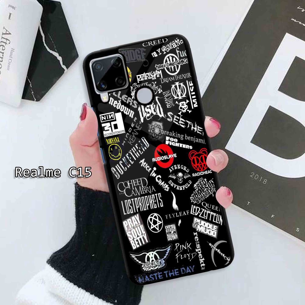 Case Realme C15 - Softcase Kilau Realme C15 - Silikon Realme - Casing Terbaru Realme - Kesing Keren 
