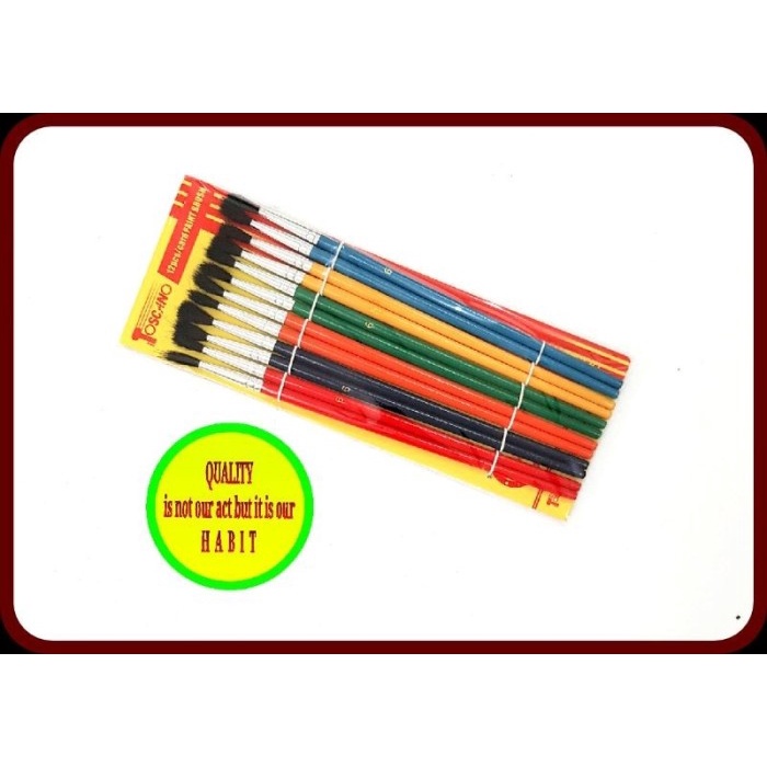 

Promo Kuas Lukis 6" Set 12Pc Murah