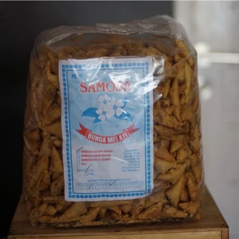 samosa abon udang/sumpia udang