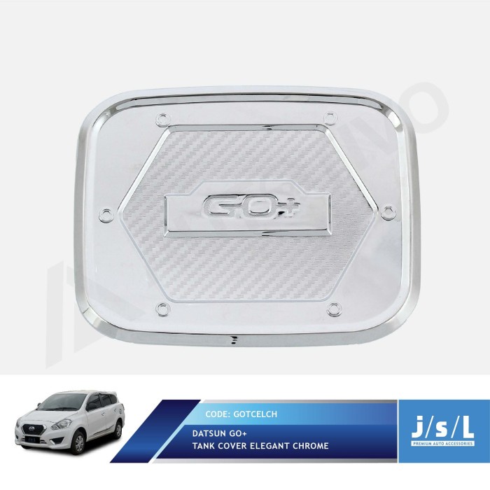 [COD] Datsun Go Cover Tutup Bensin Jsl/Tank Cover Elegant Chrome / Perlengkapan Variasi Mobil Murah 