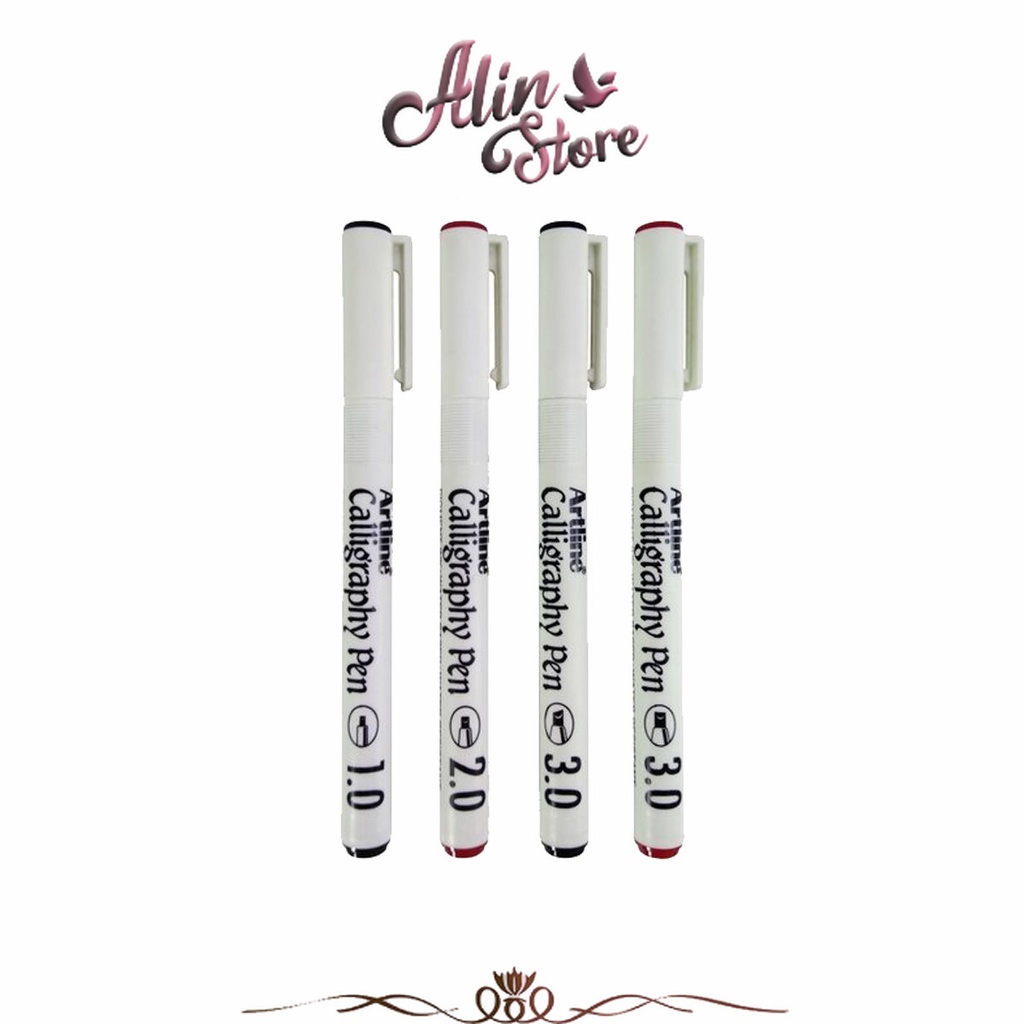 

Pulpen Calligraphy Permanen EK-24 (Ujung Miring) Artline