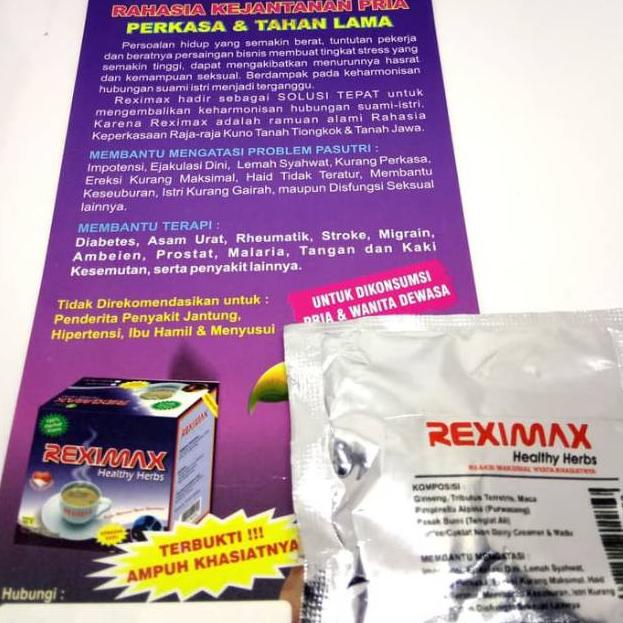 

(PROMO IB891) Kopi Reximax sachet silver eceran ❁