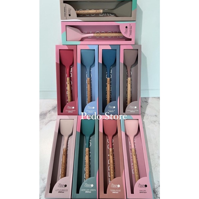 BISA COD Stein Steincookware Spatula Sutil Choco Warna Warni /PERALATAN MASAK SET/PANCI PRESTO/PANCI
