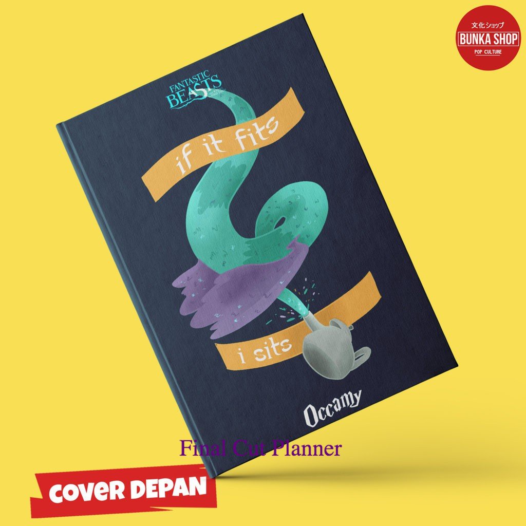 

Note Book Film Fantastic Beasts Occamy Hardcover A5 .