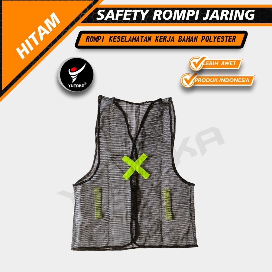 Terlaris Rompi safety/Rompi Jaring/Rompi Proyek