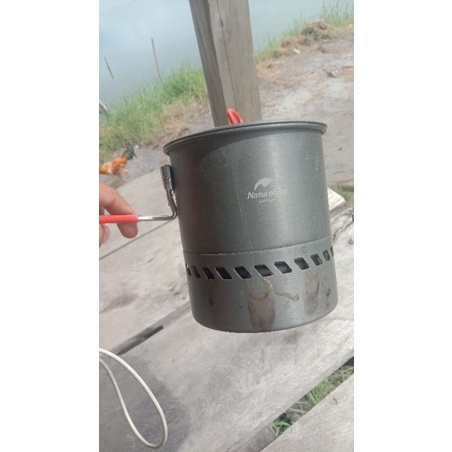 Naturehike Cooking Set Heat Retention Nh15T216-G Panci Nesting Camping