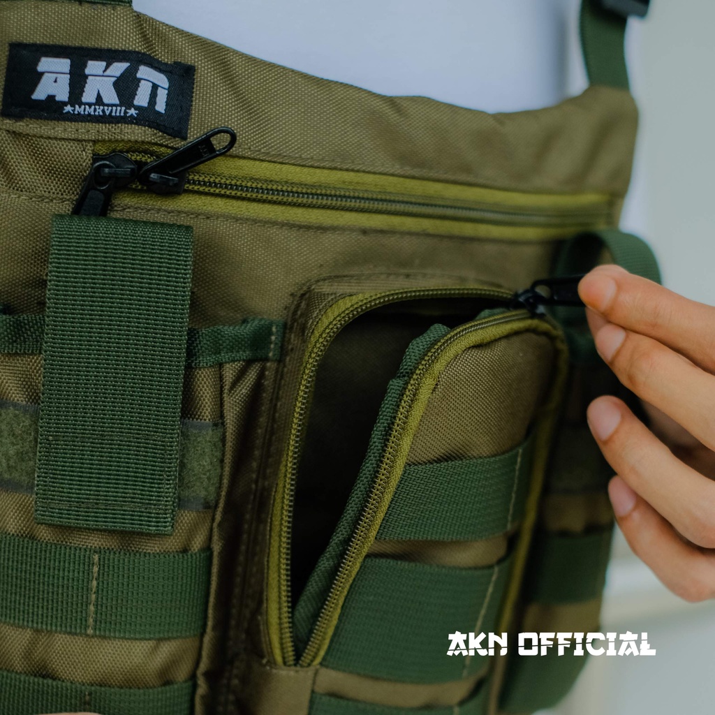 Tas Dada Tactical Rig Bag untuk Kebutuhan Militer dan Pria Aktif