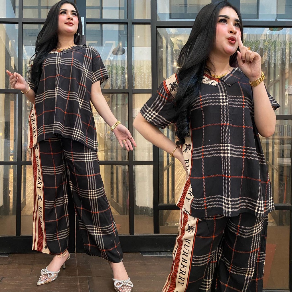 One set amira kotak hitam busui