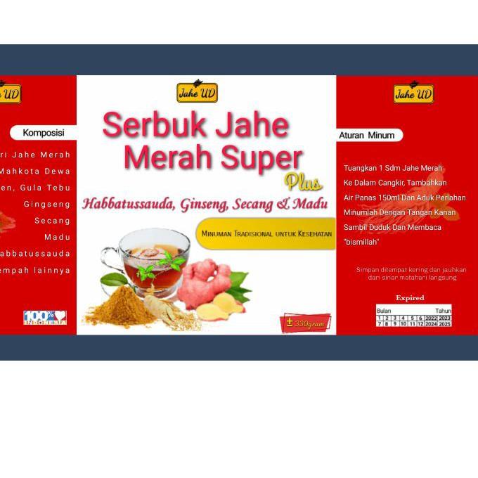 

Quality Control✅Serbuk Jahe Merah 300gr|RA8