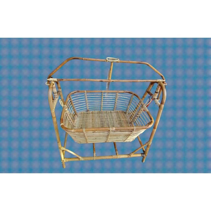 AYUNAN BAYI / AYUNAN ROTAN GANTUNG / SUPER KUAT / ALAS KASUR ROTAN BAYI