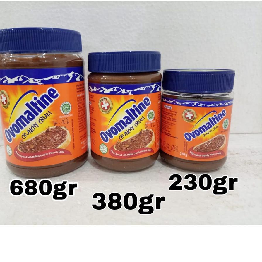 

✨9.9✨ COD Ovomaltine Crunchy Cream 680gr/380gr/230gr Murah serbuuu !