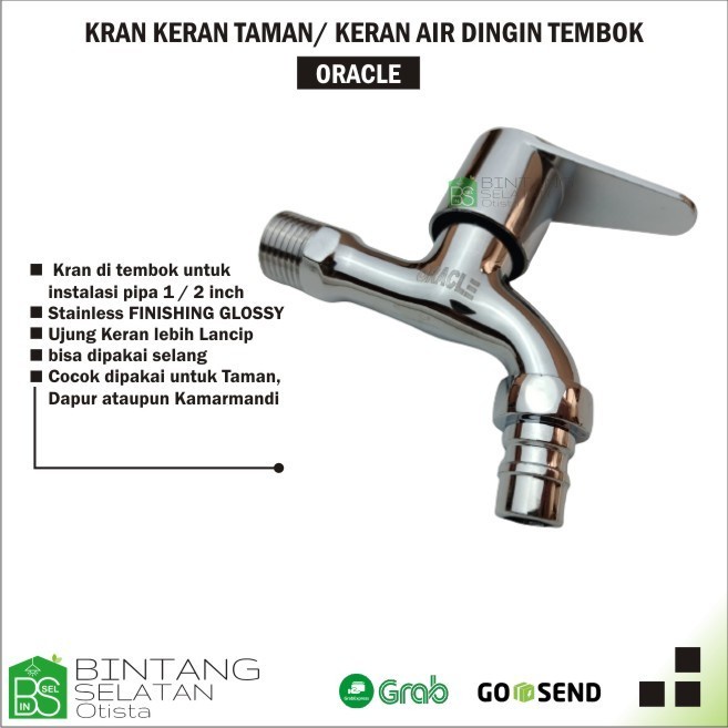 KRAN KERAN TAMAN KERAN AIR DINGIN TEMBOK WALL TAP EKONOMIS