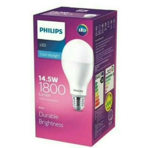 Lampu LED Philips 14.5W Putih Cool Daylight 6500K 14,5 Watt - Putih